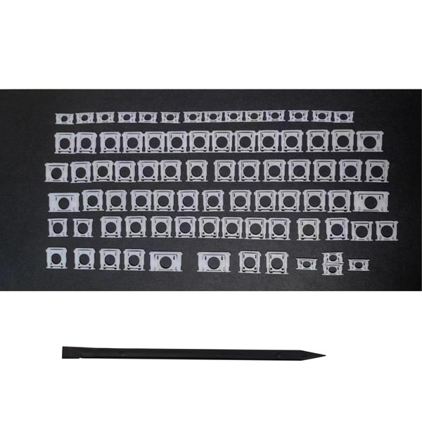 Replacement US Keyboard Full Set of Scissor Clips Hinge Applicable