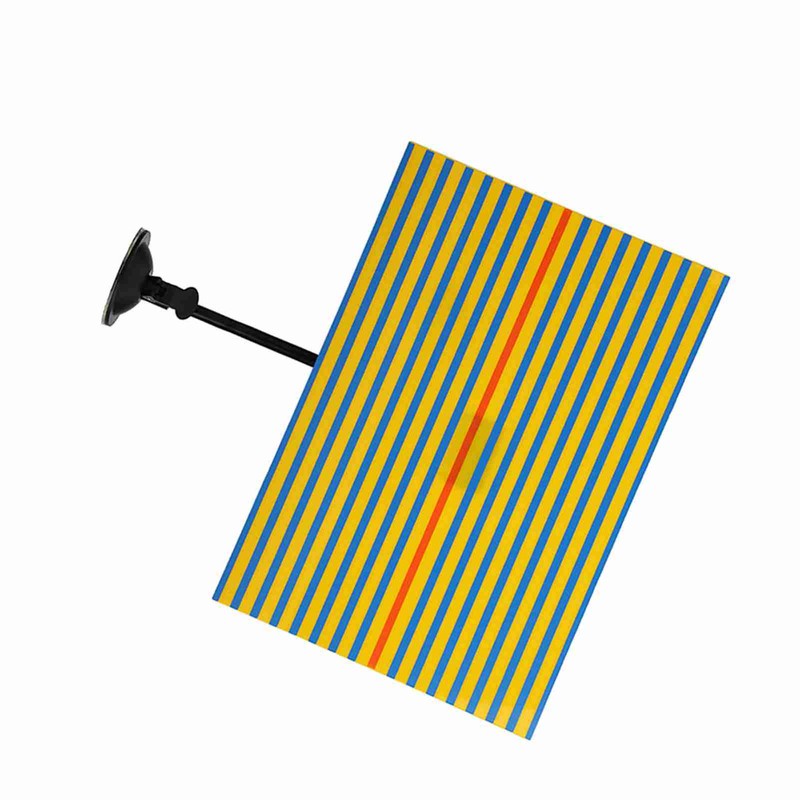 Paintless Dent Repair Removal Tool Checking Reflector Line Board Yellow