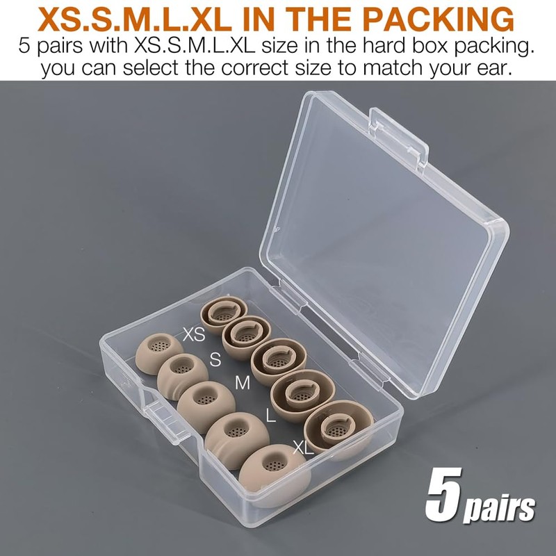 TENNMAK 10X Eartips Compatible with JBL Tour Pro 3 *