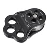 30KN Hitch Climber Pulley Rescue Equipment Dual Bearing for Rigging