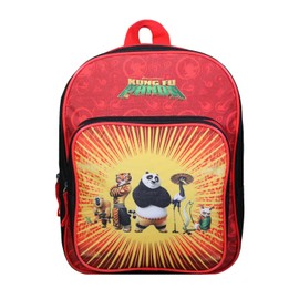 BAGTROTTER Kung Fu Panda Backpack 31 cm with Nursery Bag Red, red, Rucksack