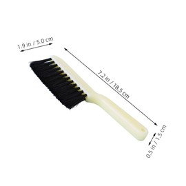 Totority Pool Table Cleaning Brush Comfortable Grip Dual Sized Brushes for Billiard Table Maintenance Efficiently Removes Chalk and Dirt for Easy Storage