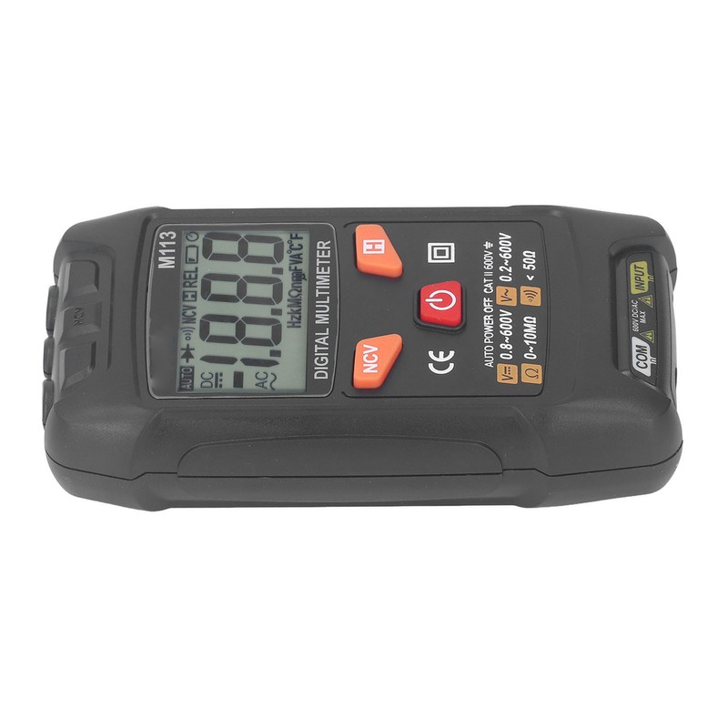 Multimeter Digital Auto Ranging Kit AC Voltmeter Ammeter Ohmmeter High