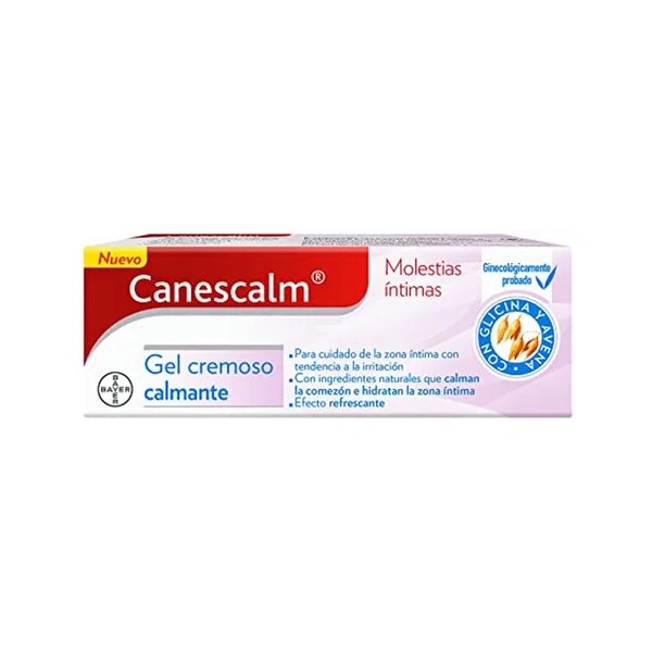Canescalm Gel Cremoso Calmante Molestias Íntimas