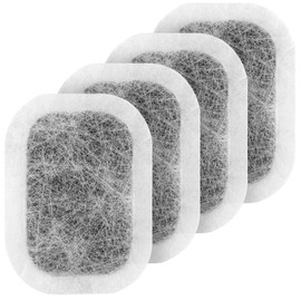 Wuernine MR-JX52W MR-JX52W Refrigerator Ice Maker Filter for Mitsubishi Electric 4 Pieces MRPR-01FT Water Filter Parts M20VJ5526 M20CM5526 M20KW0526 M20KWO526 Ice Filter Kalki-Clean Type Antibacterial