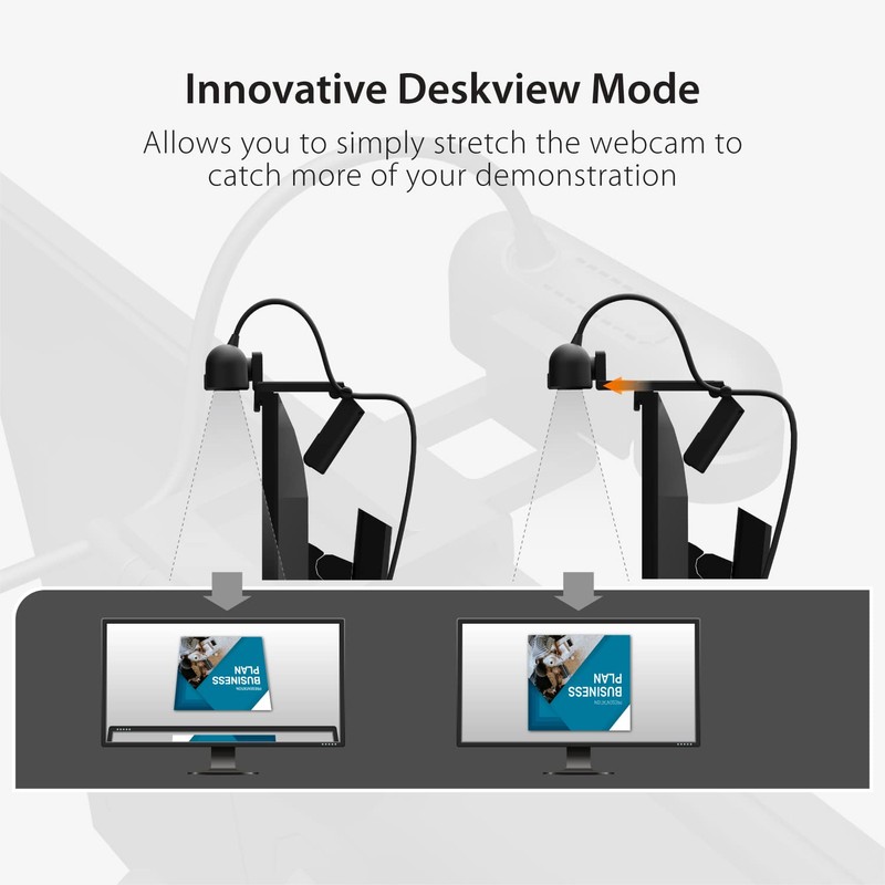 j5create 1080P Dual Mode Webcam & Document Camera with Automatic
