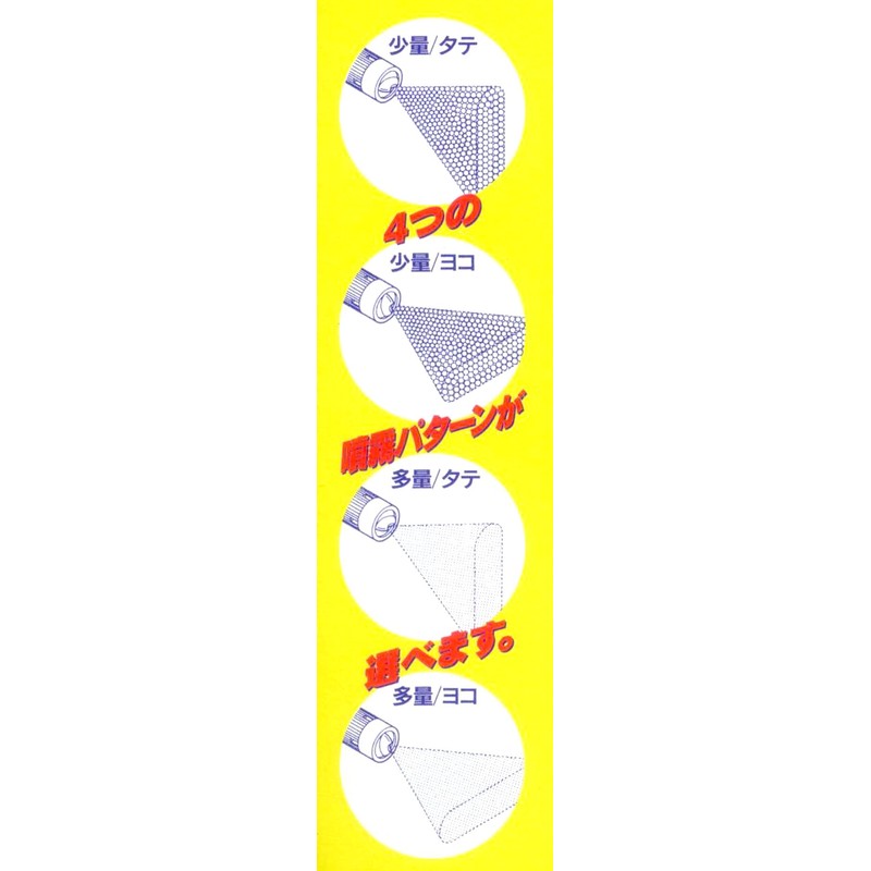 BIGM 400485 Switching Weeding Nozzle, 1 Type, For Human Power