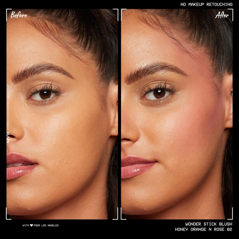 NYX Professional Makeup Blush, with Hyaluronic Acid, Moisturising, Mixable Texture,