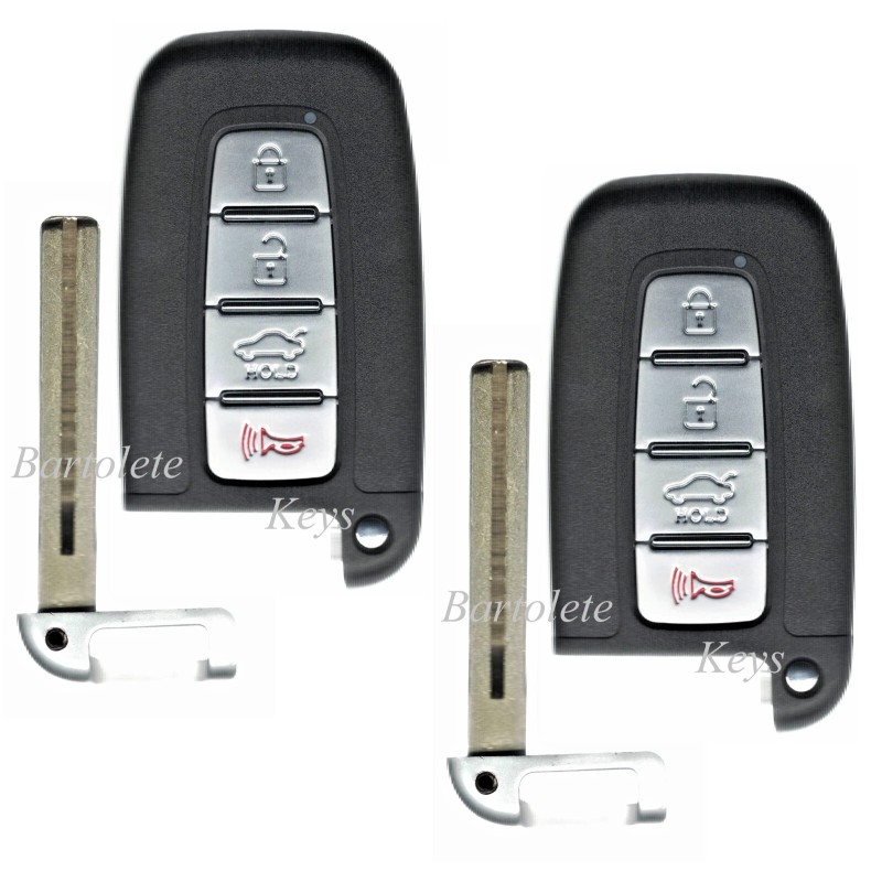 Bartolete Keys 2 Remote Control Car Key Fob Fits 2009