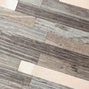 Yipscazo 40 Sheets Peel and Stick Stone Metal Backsplash Tiles,
