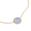 RADLEY Womens 18ct Gold Plated Semi Precious Stone Opal Pendant