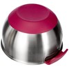 Metaltex 23514610080 Mixing Bowl 2.8 L Non-Slip Stainless Steel Silver