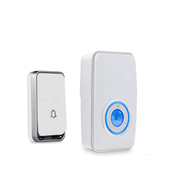 【No Battery Required】 Wireless Doorbell Waterproof, AURTEC Door Chime Kit