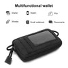 EDC Purse, Tactical Card Holder, Waterproof Change Compartment, Wallet with