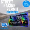 Unbranded Street Racing Permit | Racing Decal | Holographic |