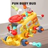 iPlay, iLearn Toddler Busy Bus Toy, Kids Take Apart School