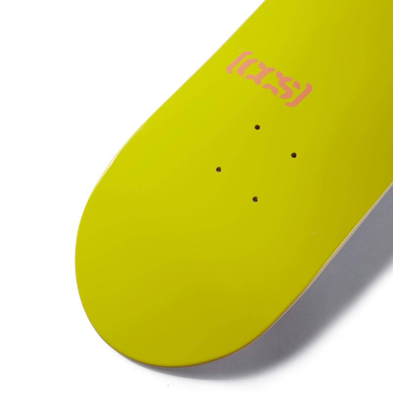 [CCS] Logo Blank Skateboard Deck (Yellow, 8.25")