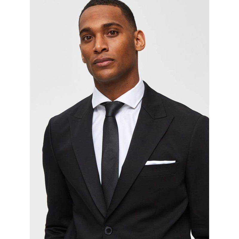 SELECTED HOMME mens tie, Grey (Grey Grey)