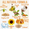 Natrulo- Jabón de cúrcuma natural para rostro y cuerpo: jabón