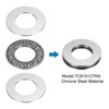 sourcing map TC815+2TRA Needle Roller Thrust Bearings with Bearing Washers,
