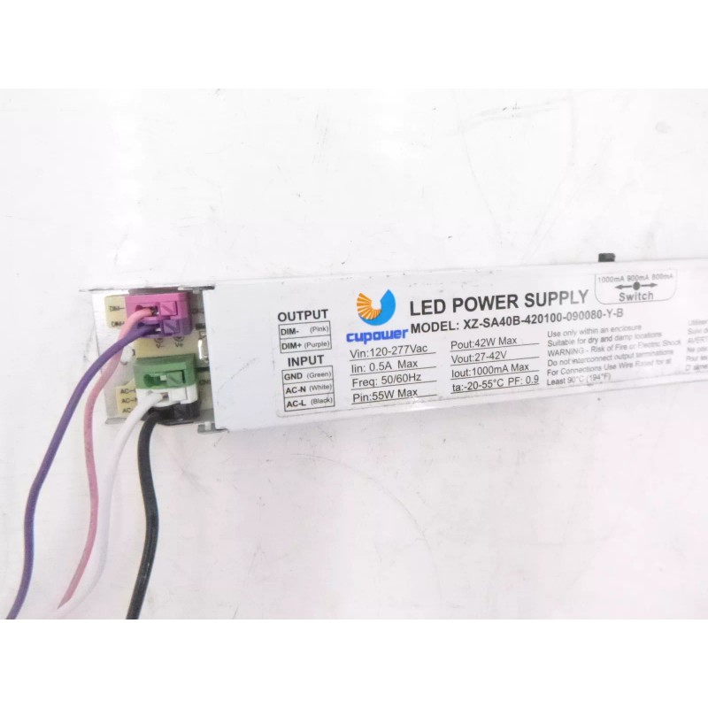 CuPower LED Power Supply 120-277Vac XZ-SA40B-42010