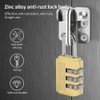 Pack of 7 Combination Locks Luggage Combination Lock Padlock Combination