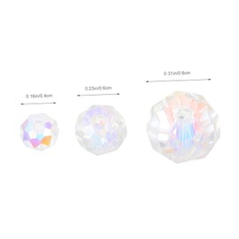 SHINEOFI DIY Jewelry Making Glass Beads 350pcs Crystal Ab Beads Bulk Pack Teardrop Shape