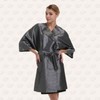 Hair & Makeup Salon Gown Robe Leopard Brown