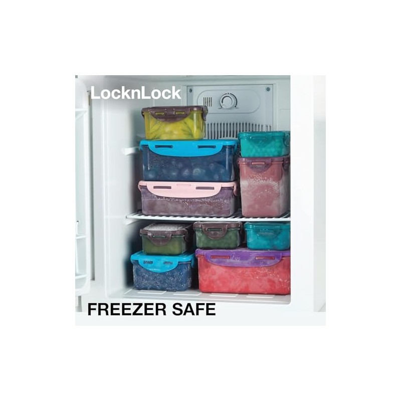 LocknLock Eco Rectangular Short Container, 3.9 litre Capacity