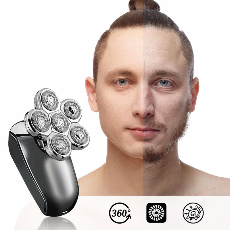 Aiyraa Skull Shaver Replacement Blades for Head Shaver Bald, 6D
