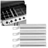 lyrlody BBQ Transfer Tube, Adjustable Crossover Tubes, Stainless Steel Grill