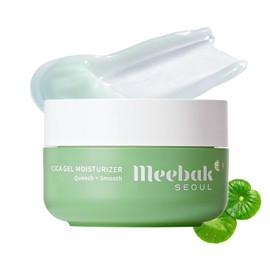 Meebak CICA ジェルクリーム 50ml｜水分クリーム 保湿 シカ ナイアシンアミド ヒアルロン酸 韓国コスメ 敏感肌 乾燥肌 くすみケア ハリ 弾力 バリアサポート