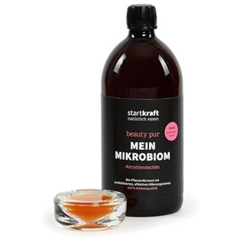 Mikrobiom Beauty Pur 1 Litre, Effective Microorganisms, Plant Ferment, Dietary Supplement with 31 Bacterial Strains, Vegan, Gluten-Free