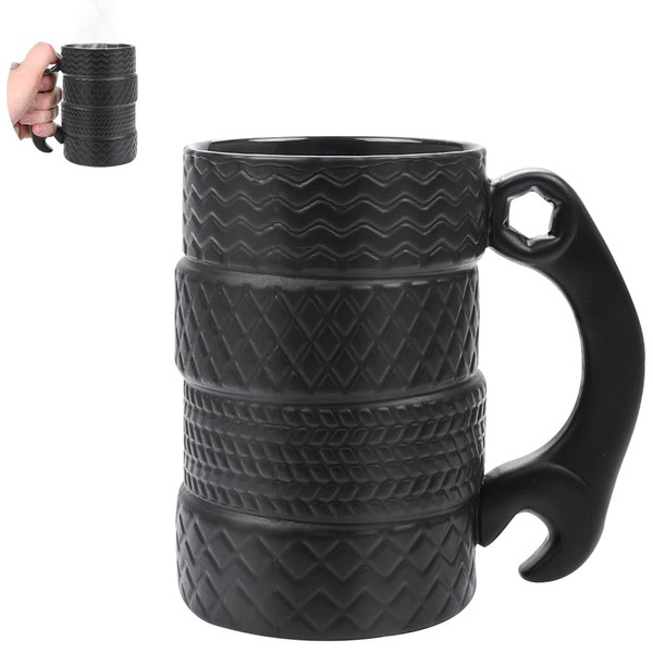 Taza de Café de Cerámica para Neumáticos, Taza de Té