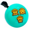 Liix Lucky Monkey Design Bell - Turquoise DB21 One Size