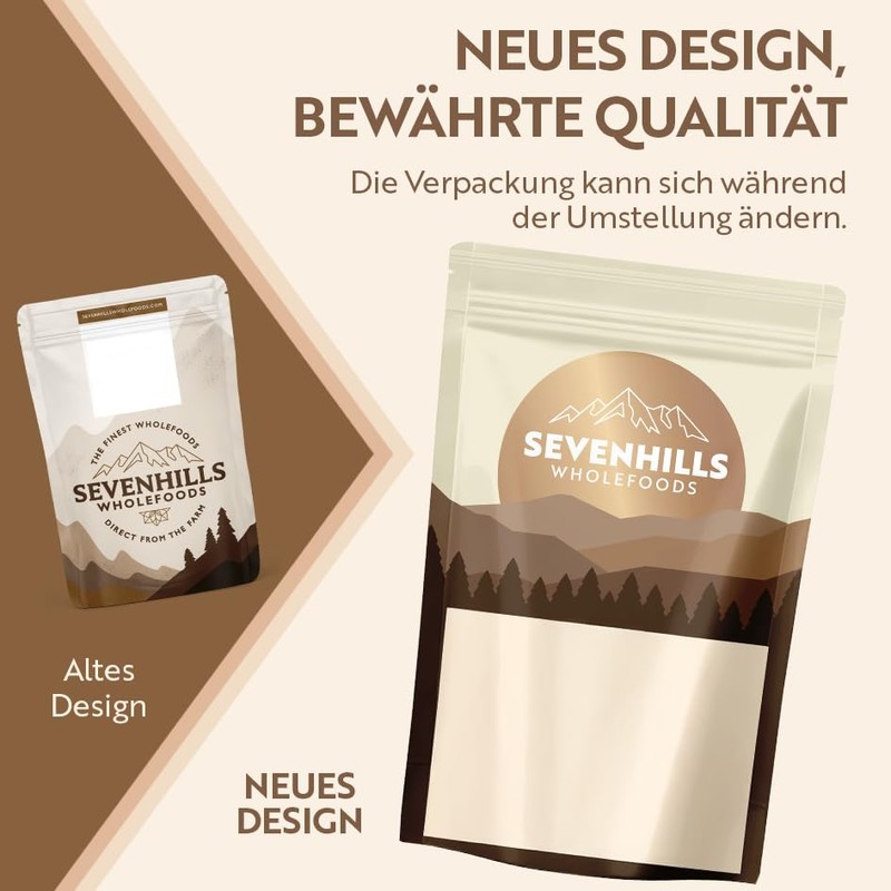 Sevenhills Wholefoods Bio Moringa Oleifera Pulver 400g