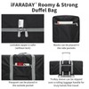 iFARADAY Foldable Duffel Bag 30 inch 75L Large Lightweight Luggage