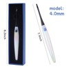 Hobekoee Acrylic Crochet Hooks,4 mm Ergonomic Crochet Hooks