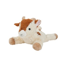 Warmies Plush Laying Goat Microwavable Weighted Teddy with French Lavender Scent, Hot or Cold for Cool Relaxation and Warm Relief