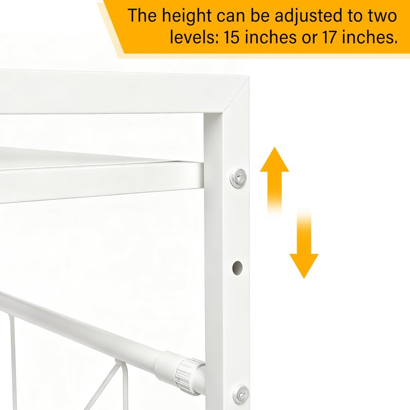 Kaixin Rabbit Extensible Microwave Oven Stand, Adjustable Metal Storage Shelf,