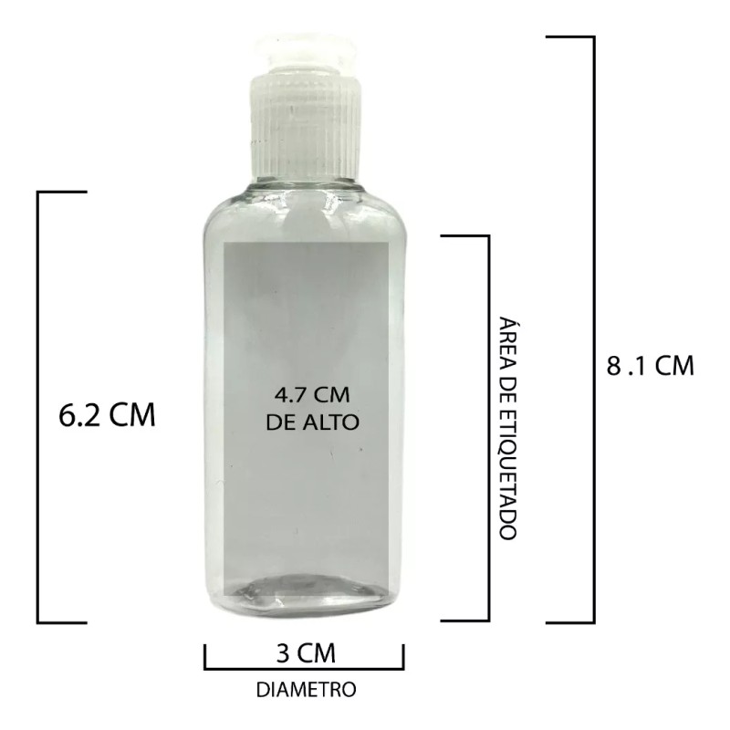 Xena Envase Frasco Botes 30 Ml Plastico Gel Crema Vacio