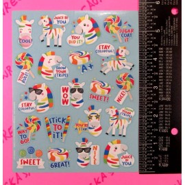 Eureka Zebras Fruit Punch Scented Scratch & Sniff Sticker Eureka