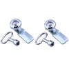 Electric Cabinet Door Lock, 2 Pcs Zinc Alloy Gas Meter