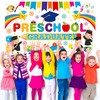 Preschool Graduation Backdrop 2025 Graduation Decorations - Large Kindergarten Promotion