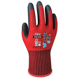 Flex Nylon Knitted Glove with Nitrile Size 8-M