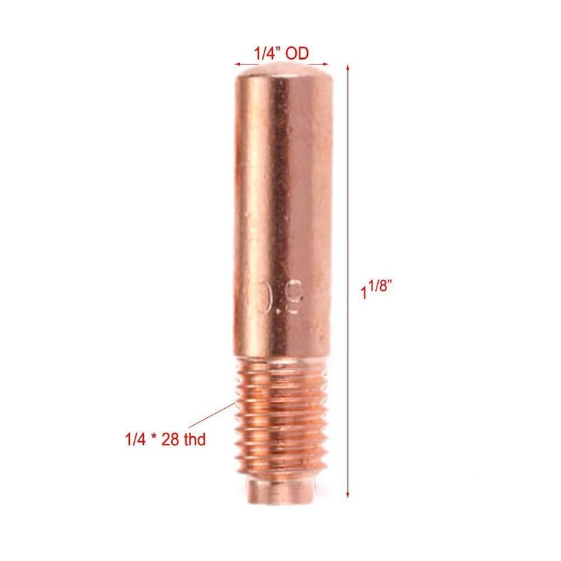 26 Pack MIG Welding Gun Accessory .035" Kit Fit for