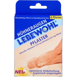 LEBEWOHL Corns Plasters Pack of 8