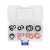 Complete Air Conditioning System Seal ORing Kit 40PCs AC Compressor