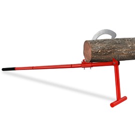 FEBTECH - Timberjack - Log Lifter 48" - Steel Log Jack - Logging Tools and Equipment - for Rolling and Raising Logs - Log Roller for Sawyers, Loggers, Wood Workers and Firewood Enthusiasts
