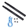 Yunir Tire Valve Extender, Portable Aluminum Alloy Flexible Tire Valve